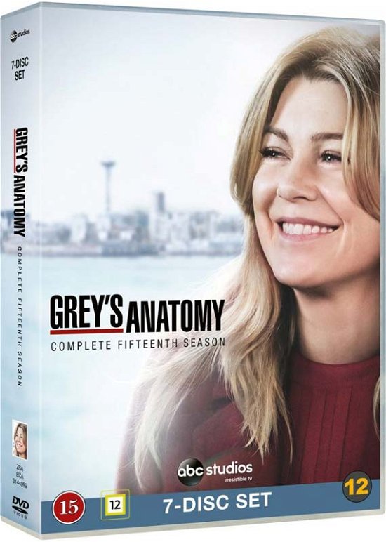 Cover for Greys Hvide Verden · Greys Hvide Verden - Season 15 (DVD) (2019)
