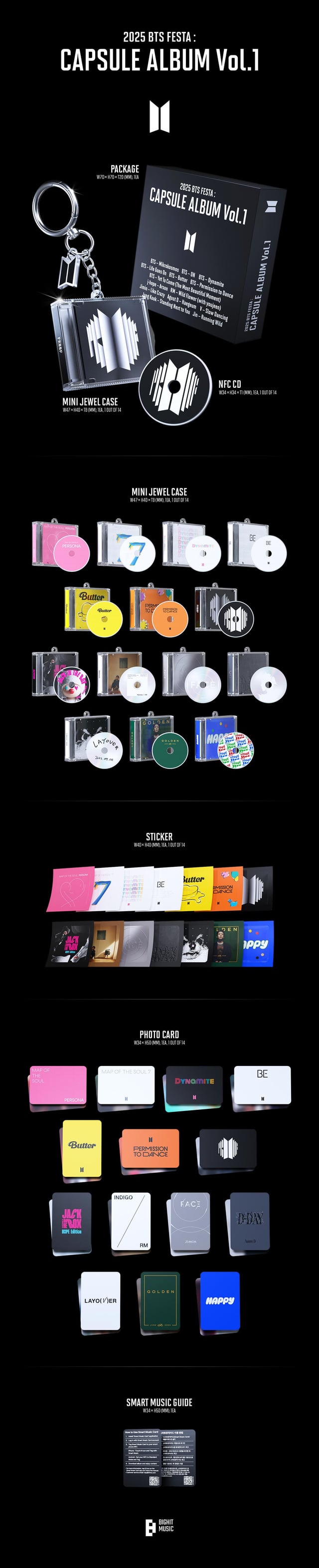 BTS · 2025 BTS Festa: Capsule Album Vol.1 [nfc] (Digital