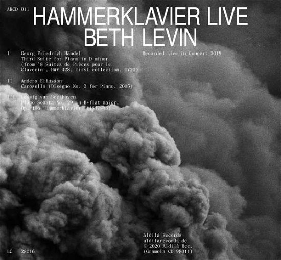 Cover for Beethoven / Levin · Hammerklavier Live (CD) (2020)