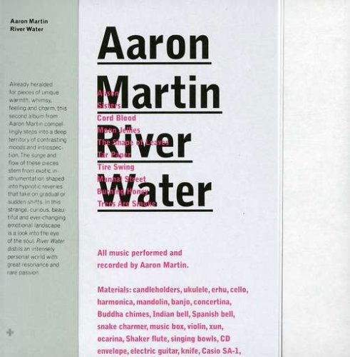 Cover for Aaron Martin · River Water (CD) (2008)