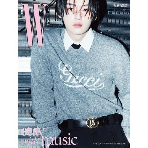 Cover for STRAY KIDS · W Korea June 2024 (Magasin) [Lee Know edition] [D Version] (2024)