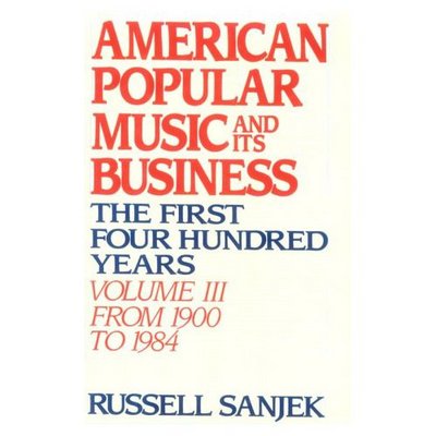 Cover for Sanjek, Russell (late Vice-President, late Vice-President, Broadcast Music Inc.) · American Popular Music and its Business: Volume III: From 1909 to 1984 - American Popular Music and its Business (Hardcover Book) (1988)