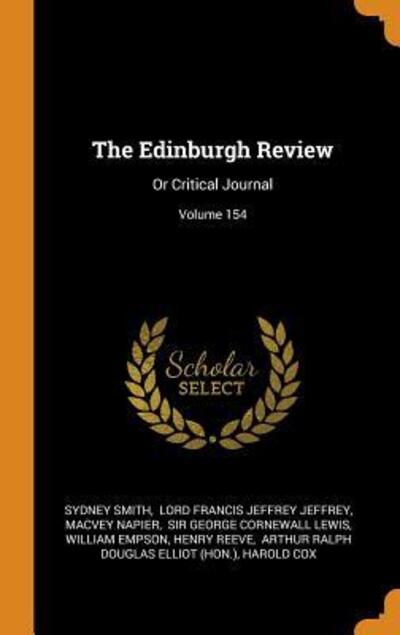 Cover for Sydney Smith · The Edinburgh Review (Hardcover Book) (2018)