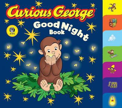 Cover for H. A. Rey · Curious George Good Night Book Tabbed Board Book - Curious George (Kartongbok) (2013)