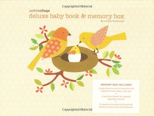 Cover for Lorena Siminovich · Petit Collage Deluxe Baby Book and Memory Box (DIV) [Jou edition] (2009)