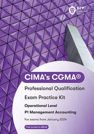 Cover for BPP Learning Media · CIMA P1 Management Accounting: Exam Practice Kit (Paperback Book) (2023)