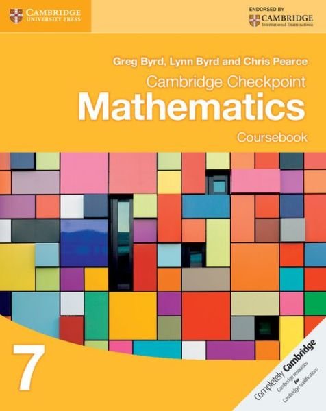 Cambridge Checkpoint Mathematics Coursebook 7 - Greg Byrd - Kirjat - Cambridge University Press - 9781107641112 - torstai 21. kesäkuuta 2012