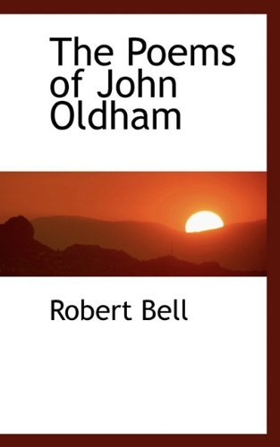 Cover for Robert Bell · The Poems of John Oldham (Paperback Book) (2009)