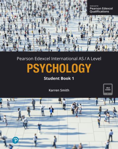 Cover for Pearson Edexcel International AS-Level Psychology Student Book w/code - Edexcel International A Level (N/A) (2024)