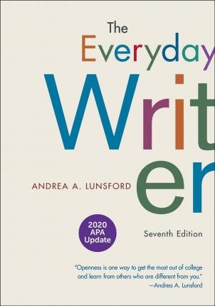 Cover for Andrea A. Lunsford · The Everyday Writer with 2020 APA Update (Spiral Book) (2020)