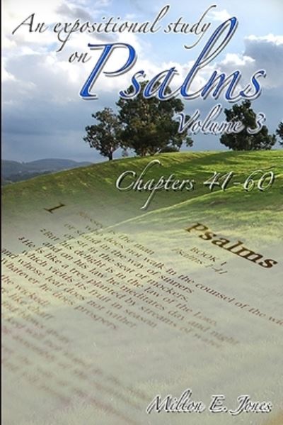 Cover for Milton Jones · Psalms Volume Three (Paperback Book) (2017)