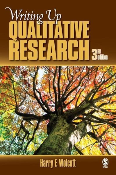 Cover for Harry F. Wolcott · Writing Up Qualitative Research (Paperback Book) [3 Revised edition] (2009)