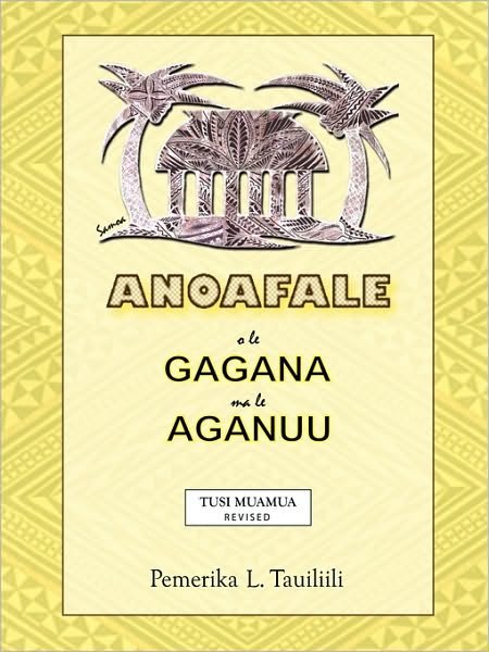 Cover for Pemerika L Tauiliili · Anoafale O Le Gagana Ma Le Aganuu (Taschenbuch) (2009)