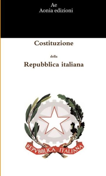 Cover for Repubblica italiana · Costituzione Della Repubblica Italiana (Paperback Book) (2012)