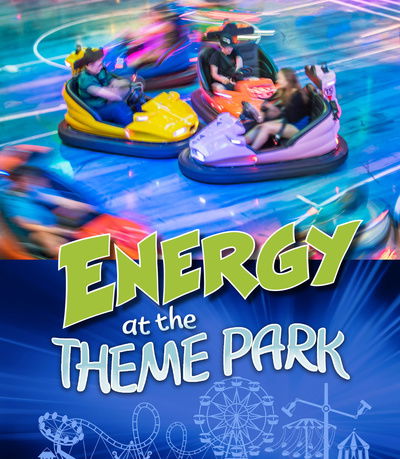 Cover for Karen Latchana Kenney · Energy at the Theme Park - Theme Park Science (Inbunden Bok) (2020)