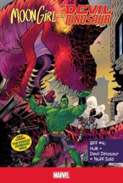 Cover for Brandon Montclare · Moon Girl and Devil Dinosaur Bff 4 (Hardcover bog) (2017)