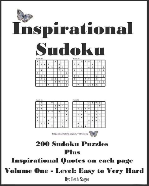 Cover for Beth A. Sager · Inspirational Sudoku Puzzles (Paperback Book) (2016)