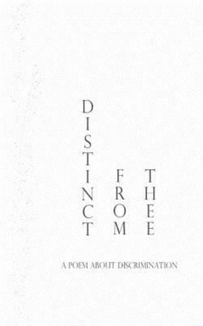 Cover for Ai · Distinct from Thee (Paperback Book) (2017)
