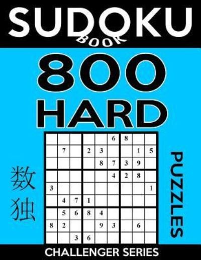 Cover for Sudoku Book · Sudoku Book 800 Hard Puzzles (Pocketbok) (2017)
