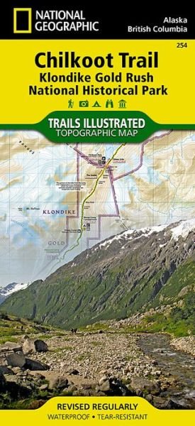 Cover for National Geographic Maps · Chilkoot Trail / klondike Gold Rush: Trails Illustrated National Parks (Kort) [2019th edition] (2012)