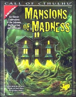 Coc Rpg Mansions of Madness - Chaosium Rpg Team - Board game - Chaosium Inc - 9781568822112 - June 1, 2007
