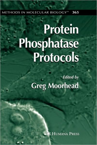 Cover for Greg Moorhead · Protein Phosphatase Protocols - Methods in Molecular Biology (Hardcover Book) [2007 edition] (2006)