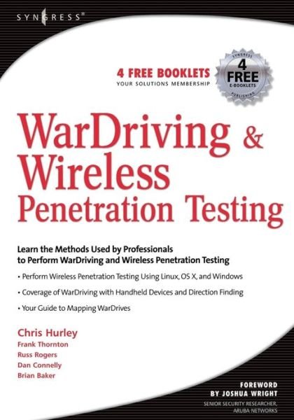 Cover for Hurley, Chris (Senior Penetration Tester, Washington, DC, USA) · WarDriving and Wireless Penetration Testing (Pocketbok) (2007)