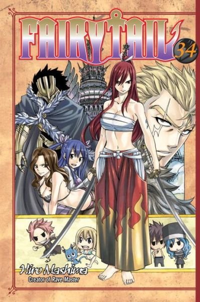 Cover for Hiro Mashima · Fairy Tail 34 (Pocketbok) (2014)