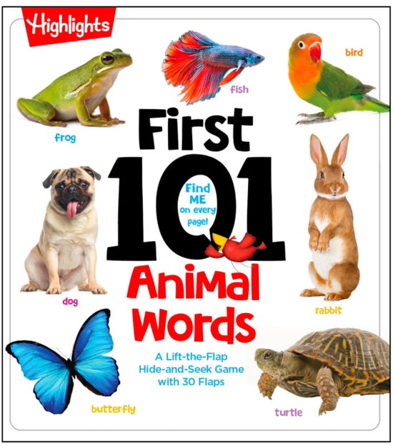 Cover for First 101 Animal Words - Highlights First 101 Words (Board book) (2025)