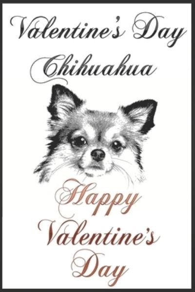Cover for Gift Journal-Notebook · Valentine's Day Chihuahua (Paperback Book) (2020)