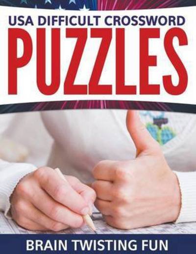 Cover for Speedy Publishing Llc · USA Difficult Crossword Puzzles: Brain Twisting Fun (Paperback Book) (2015)