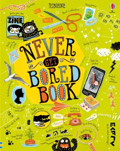 Never Get Bored Book - James Maclaine - Books - Usborne Publishing, Limited - 9781805071112 - November 28, 2023