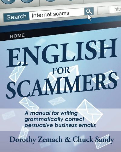 Cover for Chuck Sandy · English for Scammers (Pocketbok) (2014)