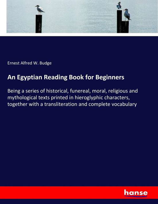 Cover for Budge · An Egyptian Reading Book for Begi (Book) (2017)