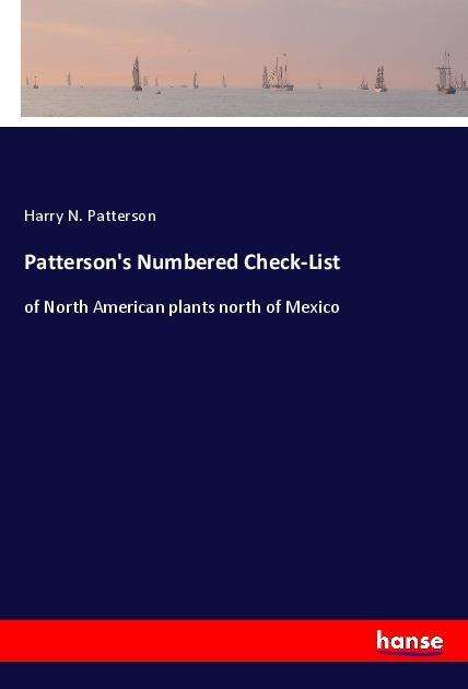 Cover for Patterson · Patterson's Numbered Check-Li (Book)