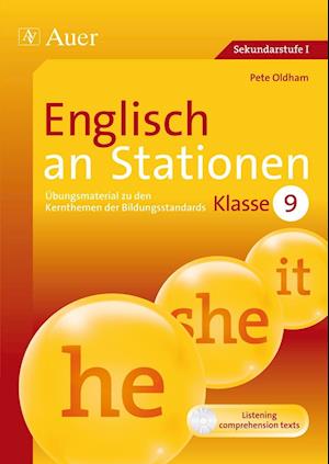 Cover for Oldham · Englisch an Stationen Kl.9+CD (Book)