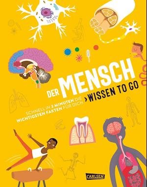 Cover for Anna Claybourne · Der Mensch - Wissen to go (Hardcover bog) (2022)