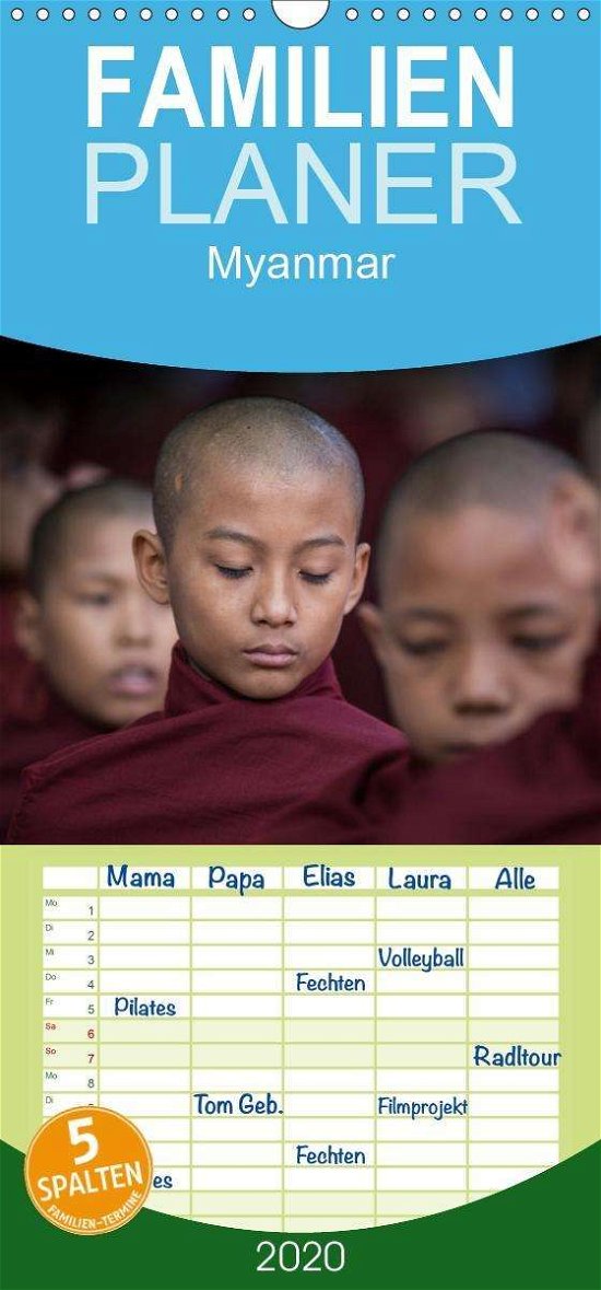 Cover for Rusch · Myanmar 2020 - Familienplaner hoc (Bog)