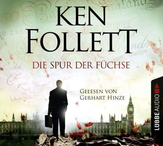 CD Die Spur der Füchse - Ken Follett - Musiikki - Bastei Lübbe AG - 9783785755112 - perjantai 9. joulukuuta 2016