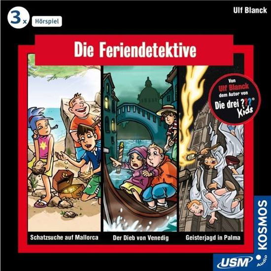 Die Feriendetektive Hörbox Folgen 1-3 - Die Feriendetektive - Musik - USM VERLAG - 9783803239112 - 11. oktober 2013