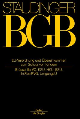 Cover for Staudinger · BGB.Vorbem A-H zu Art 19 EGB (Book) (2018)