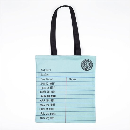 Cover for British Library Gift · Library Card Cotton Tote Bag - Mint (MERCH) (2021)