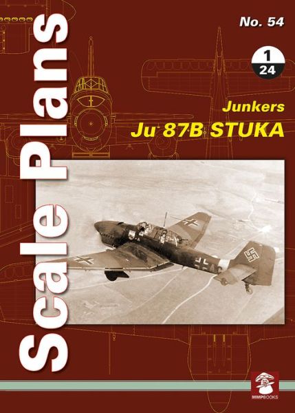 Cover for Dariusz Karnas · Junkers Ju 87 B Stuka 1/24 - Scale Plans (Paperback Book) (2018)