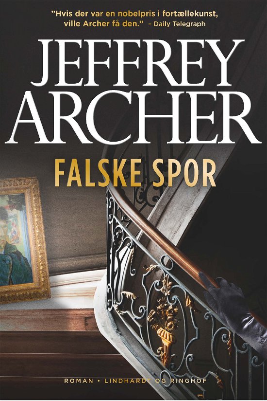 Cover for Jeffrey Archer · Falske spor (Indbundet Bog) [1. udgave] (2024)