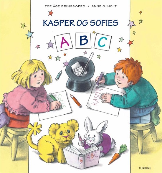 Cover for Tor Åge Bringsværd · Kasper og Sofies ABC (Hardcover bog) [1. udgave] (2020)
