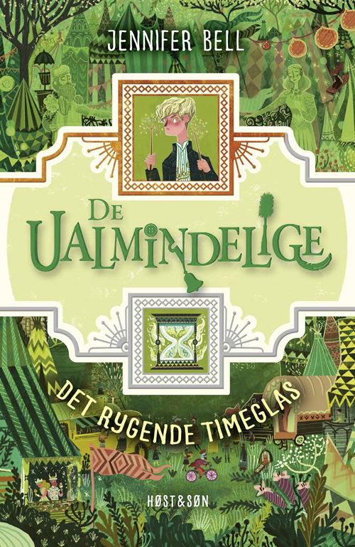 De ualmindelige: De ualmindelige - Det rygende timeglas - Jennifer Bell - Livros - Høst og Søn - 9788763855112 - 2 de fevereiro de 2018