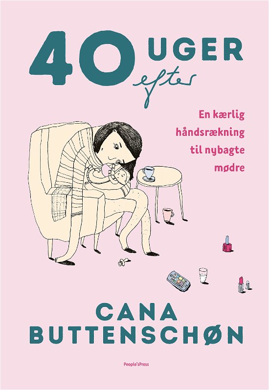 Cover for Cana Buttenschøn · 40 uger efter - LYDBOG (Audiobook (MP3)) [1. Painos] (2018)