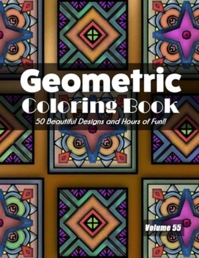 Cover for Jolea Studios · Geometric Coloring Book, Volume 55 (Paperback Bog) (2020)