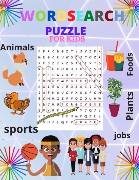 Word Search puzzle for Kids - Ytb Puzzle - Boeken - Independently Published - 9798644269112 - 10 mei 2020