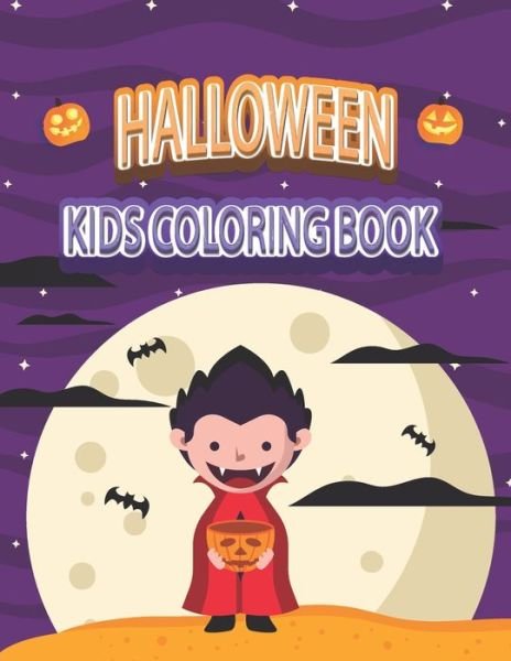 Cover for Asma Press · Halloween Kids Coloring Book (Pocketbok) (2020)